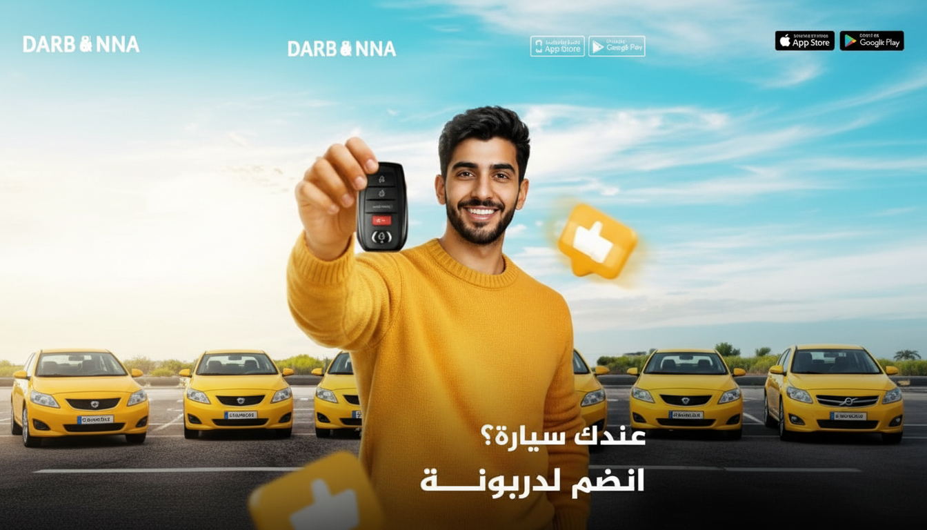 انضم لدربونة كسائق